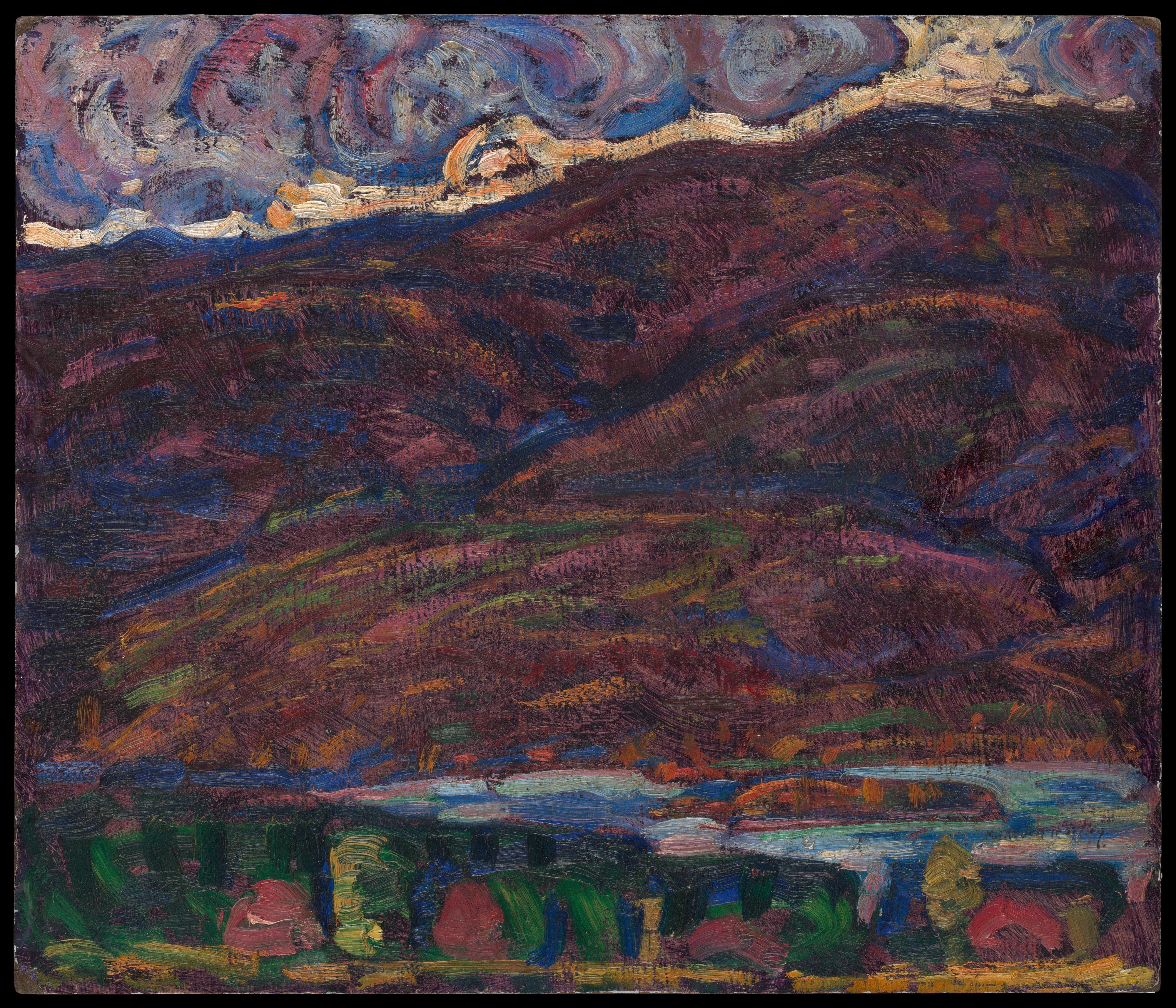 Marsden Hartley Autumn Color