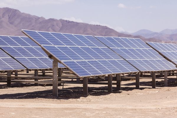 Atacama Desert Solar Panels