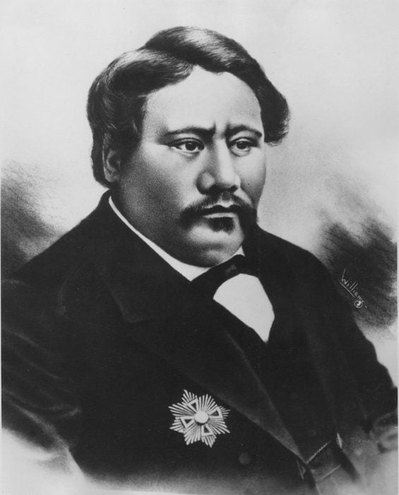 King Kamehameha V,
