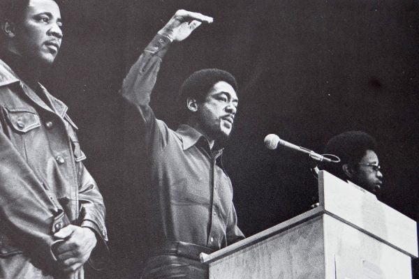 Bobby Seale at John Sinclair Freedom Rally, 1971