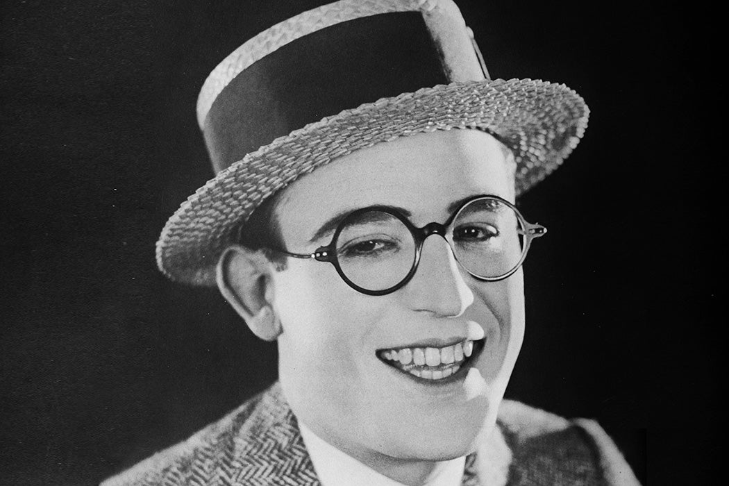 Portrait of Harold Lloyd, dated 1924