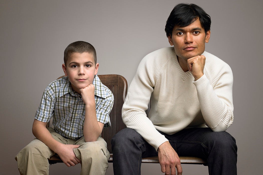 Father and son