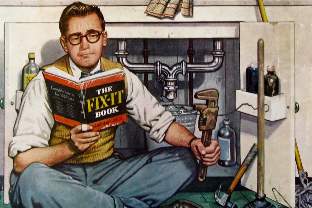 Saturday Evening Post cover, Jan 14, 1956