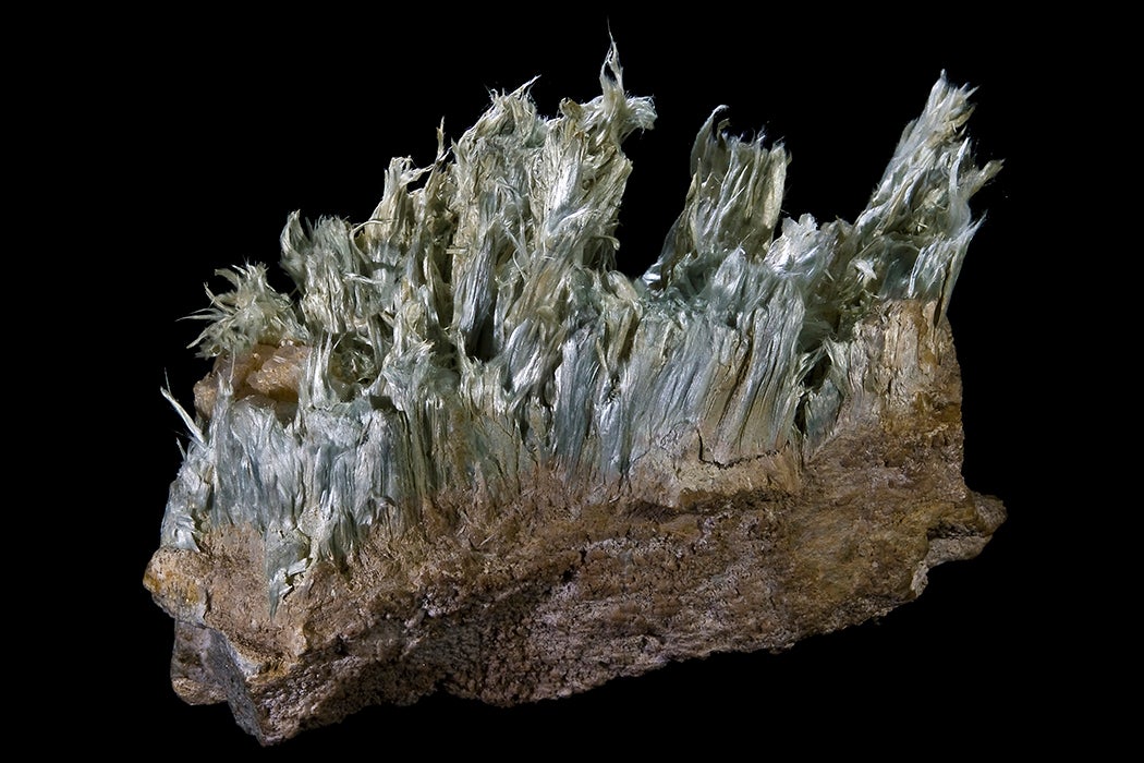 Tremolite asbestos from the Aure Valley, French Pyrenees