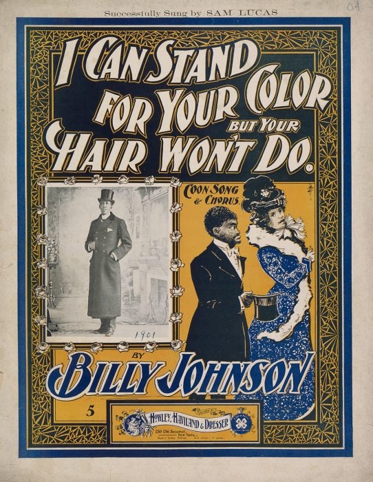 Poster for I Can Stand Your Color But Your Hair Won't Do