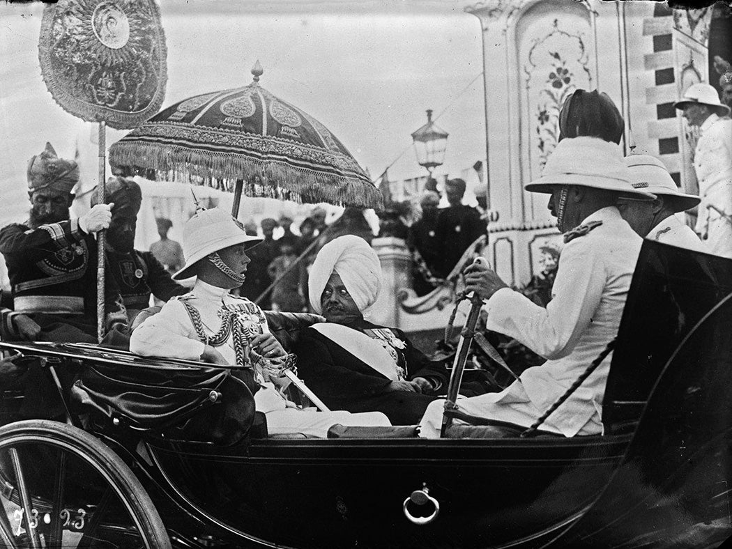 The Prince of Wales and Pratap Singh of Jammu and Kashmir
