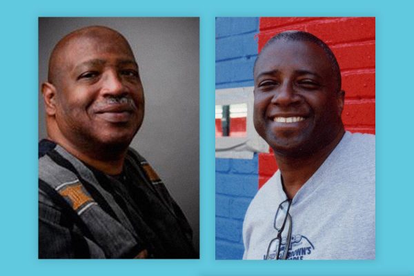 Earl Stewart (L) and Michael Veal (R)