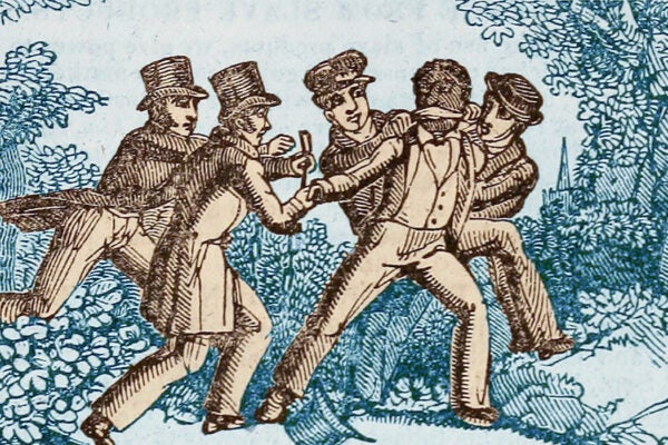 A Northern freeman enslaved by Northern hands