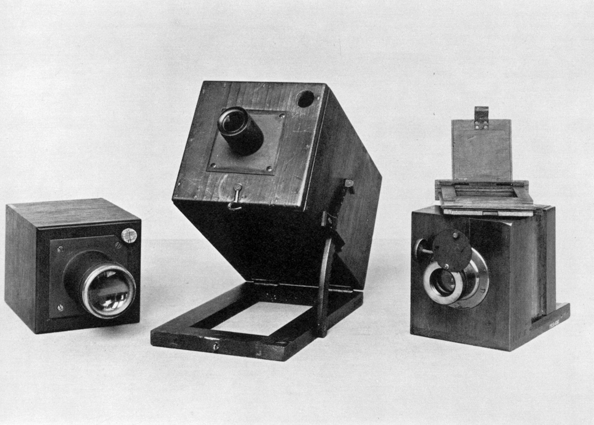 Three cameras used by Talbot