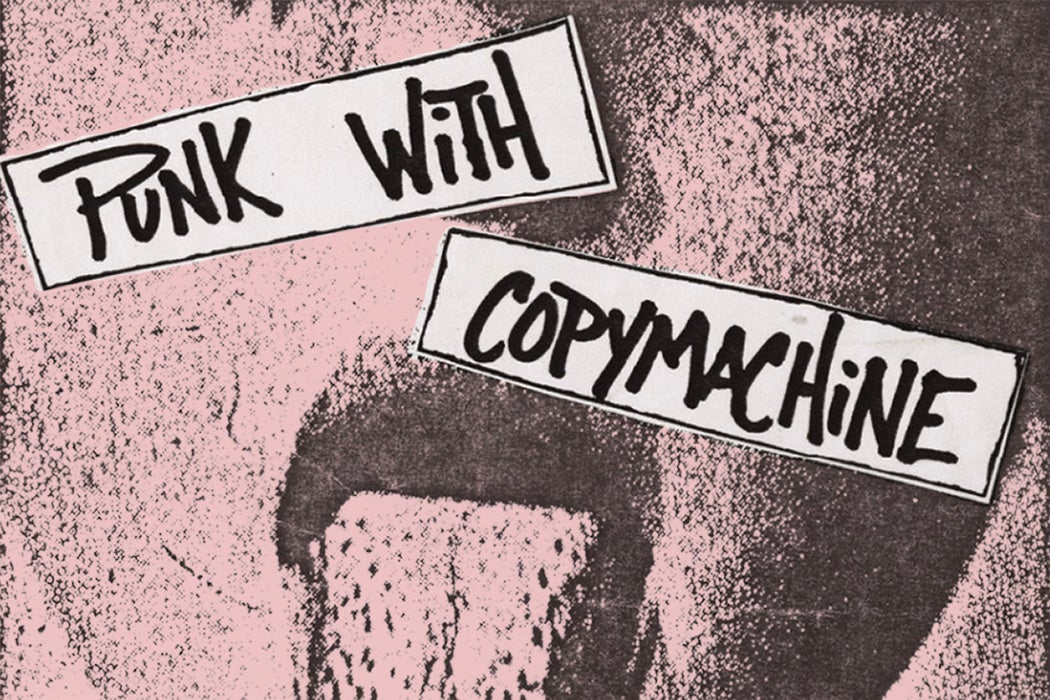An undated Bay Area poster by a “punk with copymachine,” offering up free copies (BYO paper).