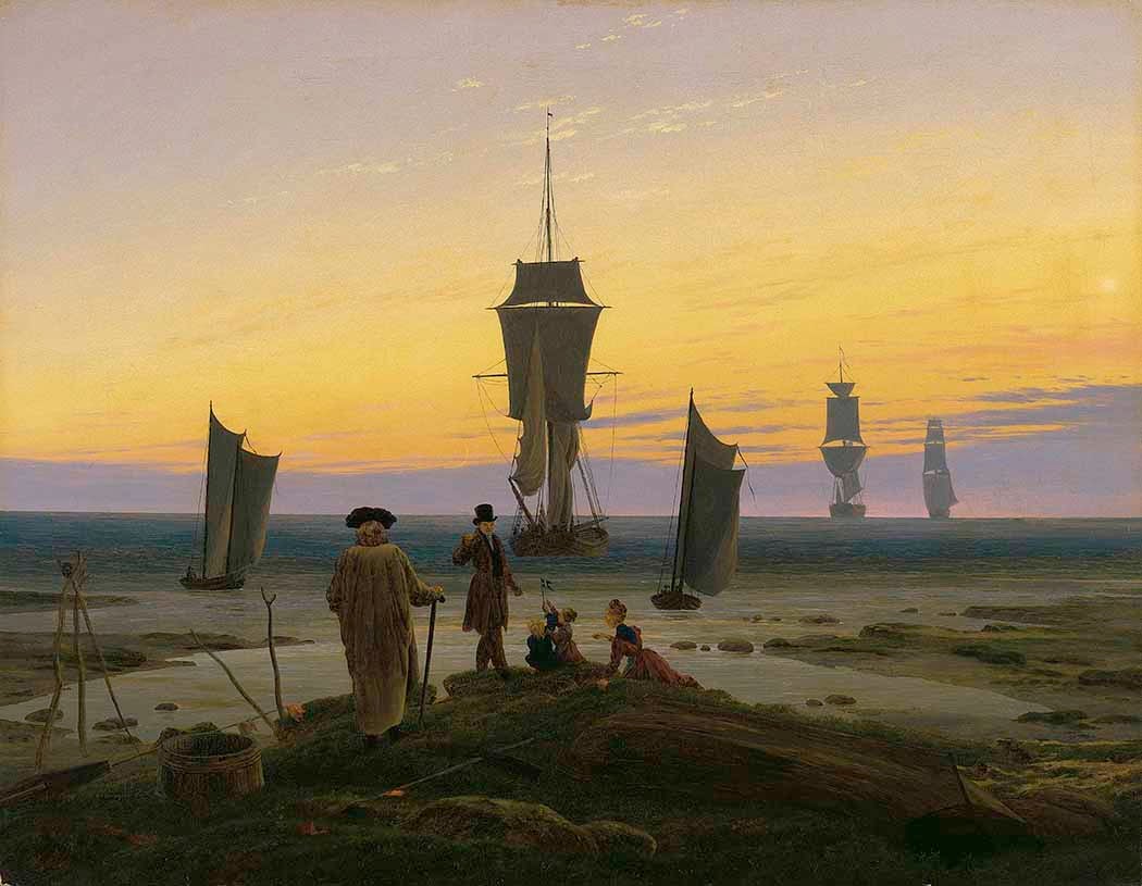 The Life Stages by Caspar David Friedrich, 1834 via Wikimedia Commons