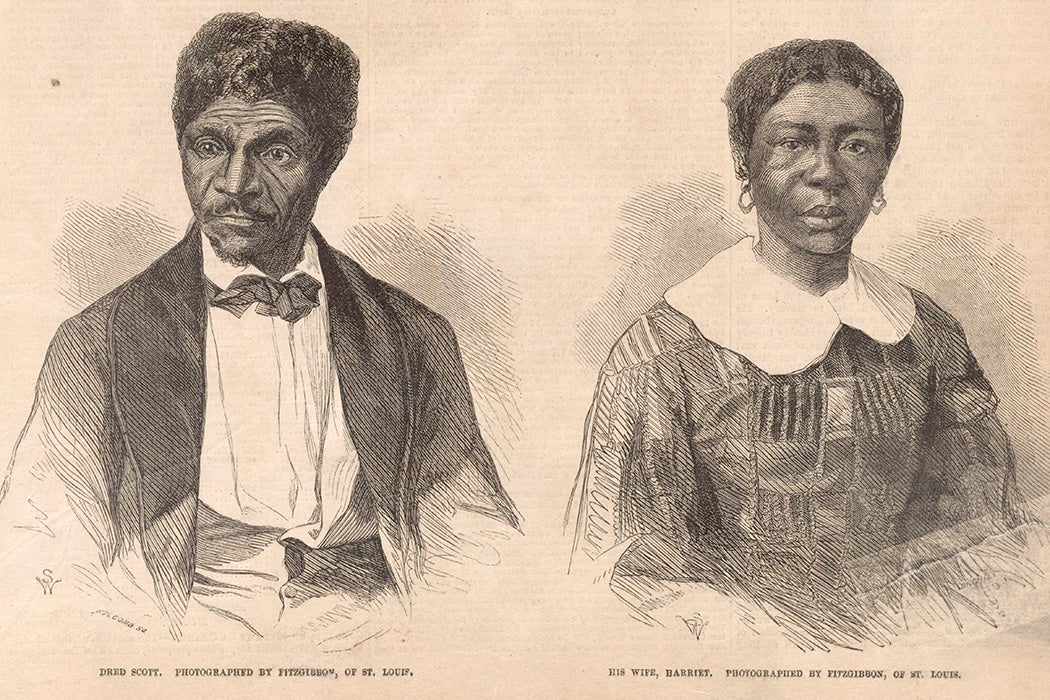 Source: https://commons.wikimedia.org/wiki/File:Visit_to_Dred_Scott_-_his_family_-_incidents_of_his_life_-_decision_of_the_Supreme_Court_LCCN2002707034.tif?page=1
