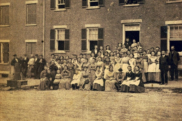 A boarding house in Lowell, MA