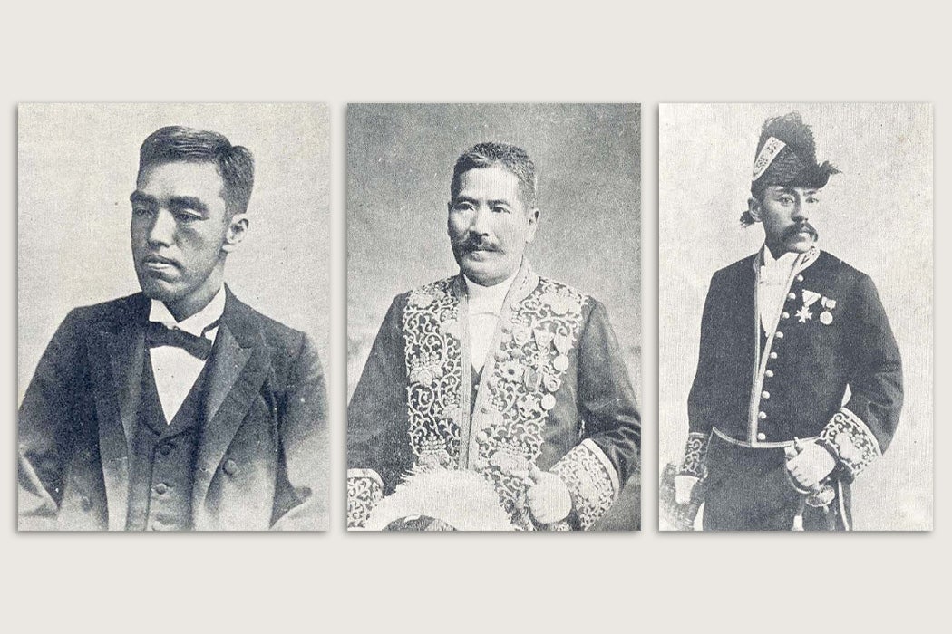 Portraits from the Taiwan shishō meikan