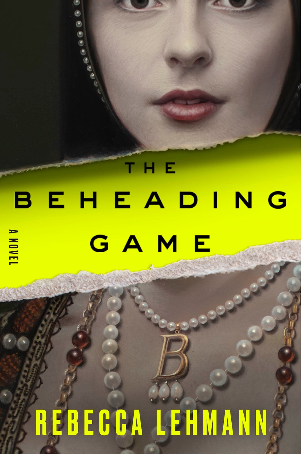 the cover of the book The Beheading Game by Rebecca Lehmann